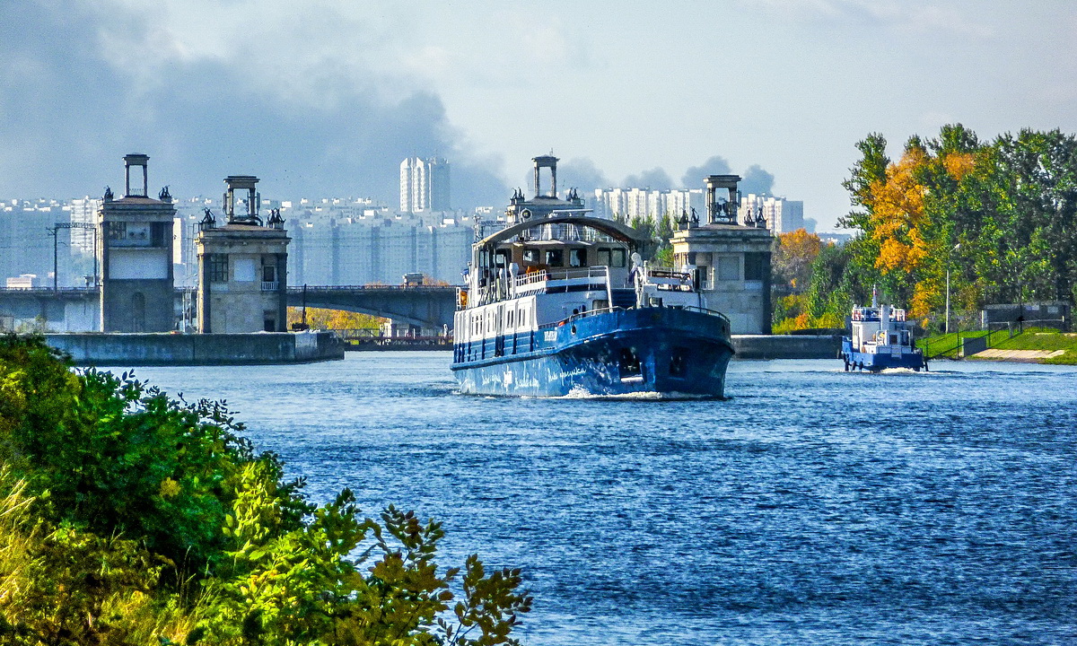 Шлюзы в районе Покровское-Стрешнево Шлюзы в районе Покровское-Стрешнево